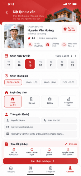 App xây dựng
